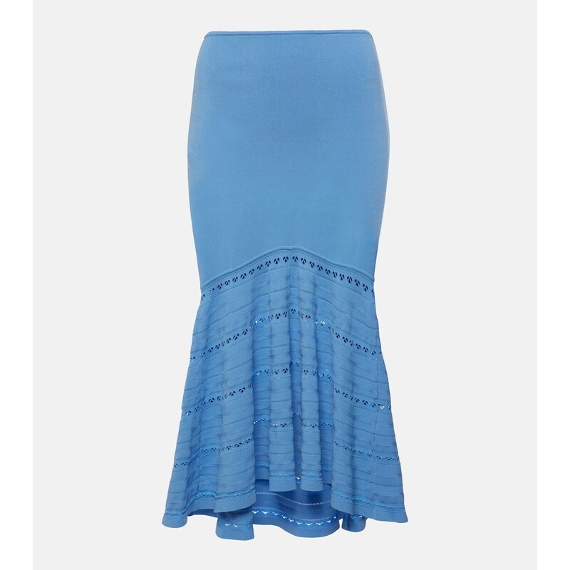 Victoria Beckham Knitted midi skirt