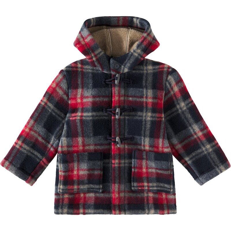 Il Gufo Plaid coat