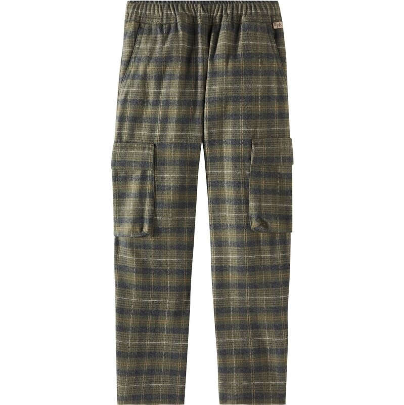 Il Gufo Checked cargo pants