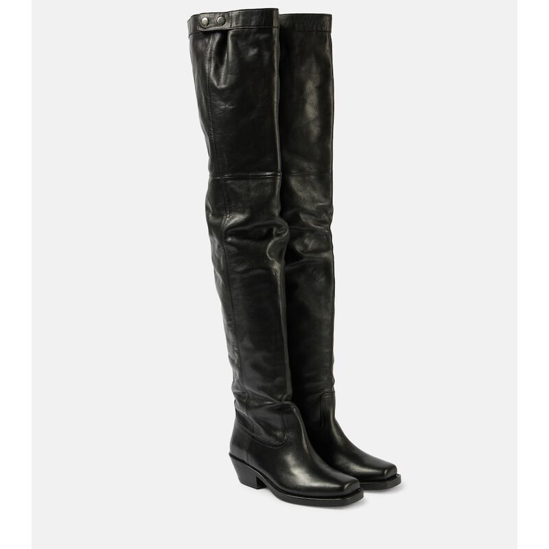 Isabel Marant Amati leather knee-high boots