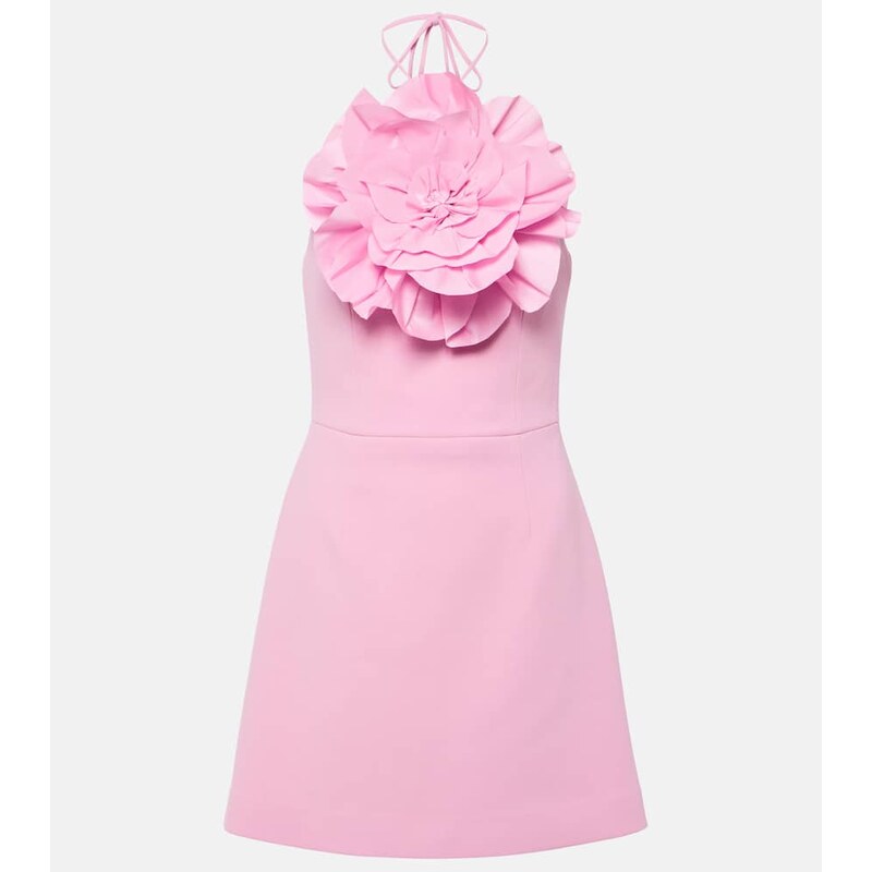 Rebecca Vallance Odetta floral-appliquÃ minidress