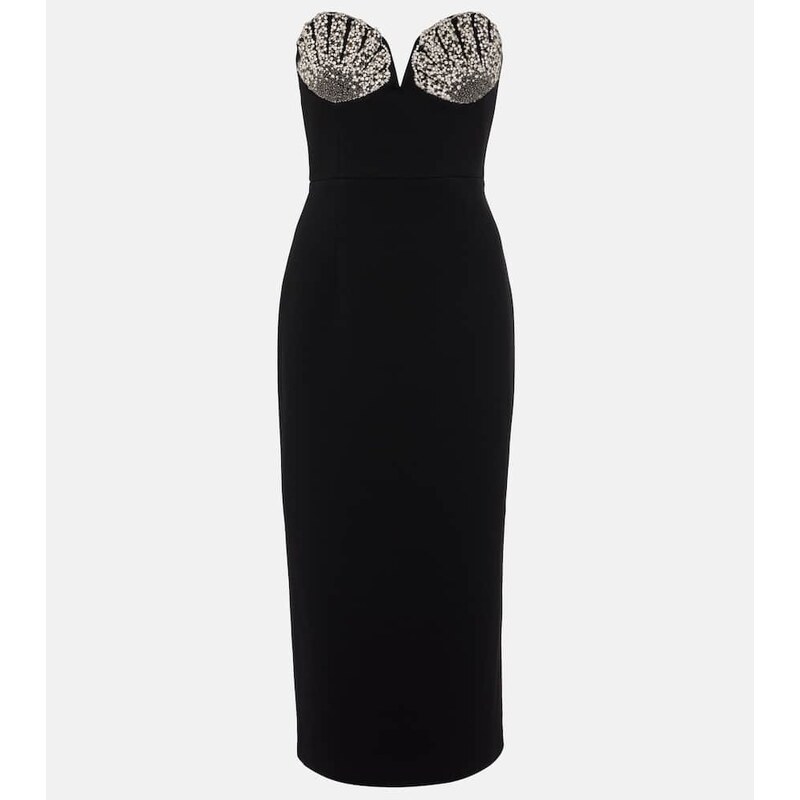 Rebecca Vallance Cordelia embellished midi dress