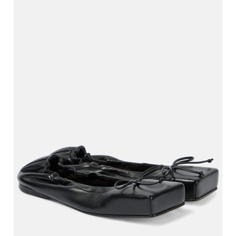 Jacquemus Ballet leather ballet flats