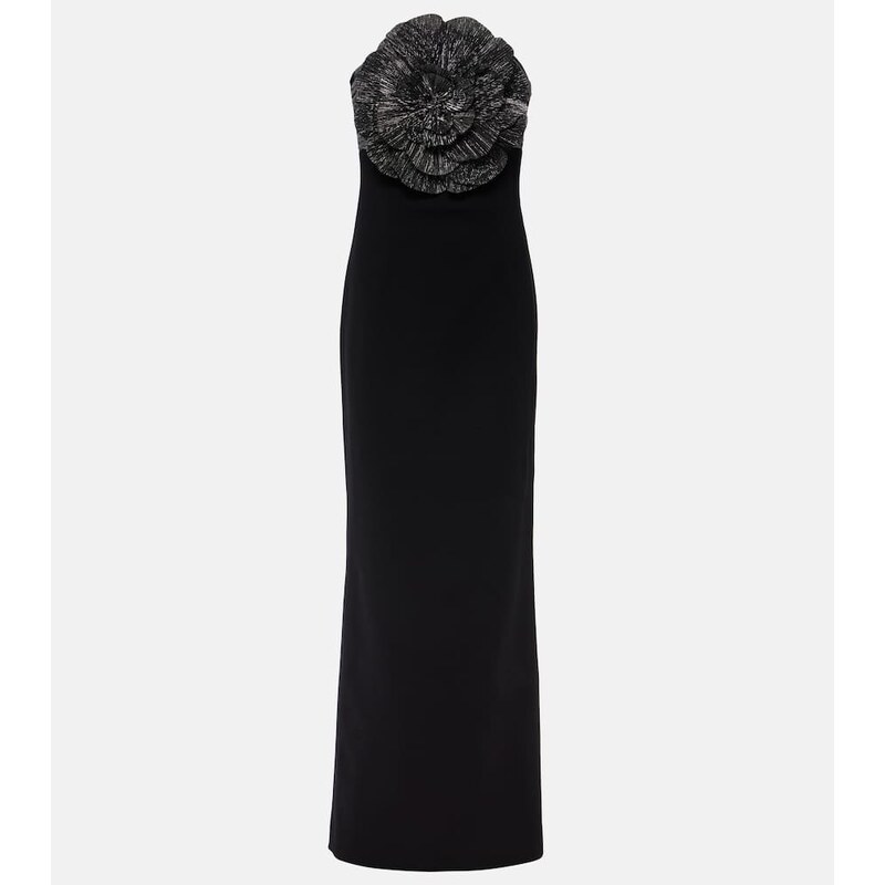 Rebecca Vallance Lumi floral-appliquÃ gown