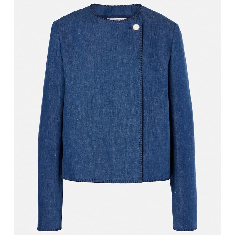 Gabriela Hearst Wyn cotton and linen jacket