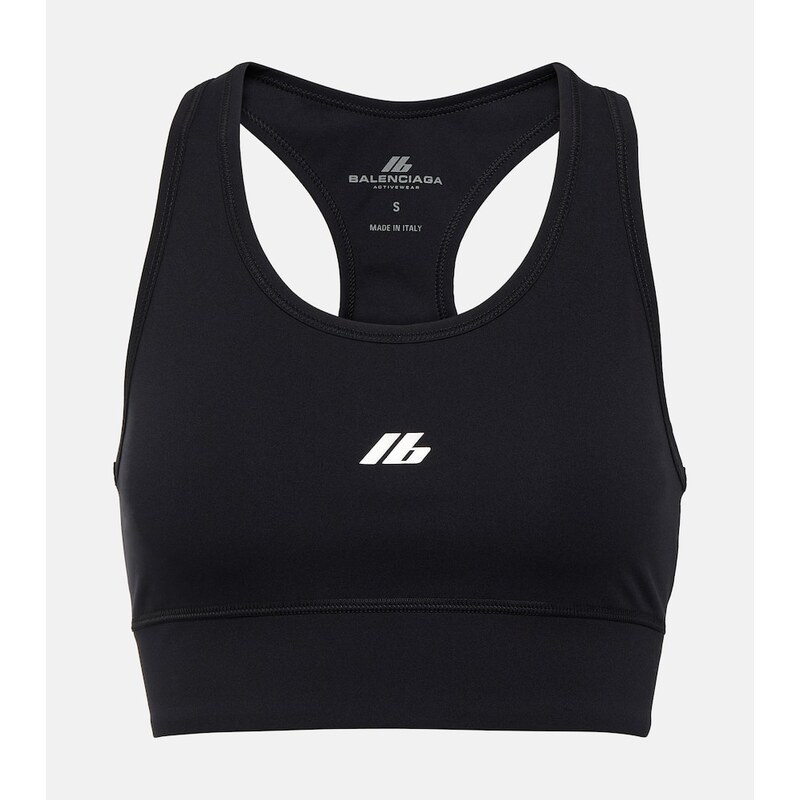 Balenciaga Logo sports bra
