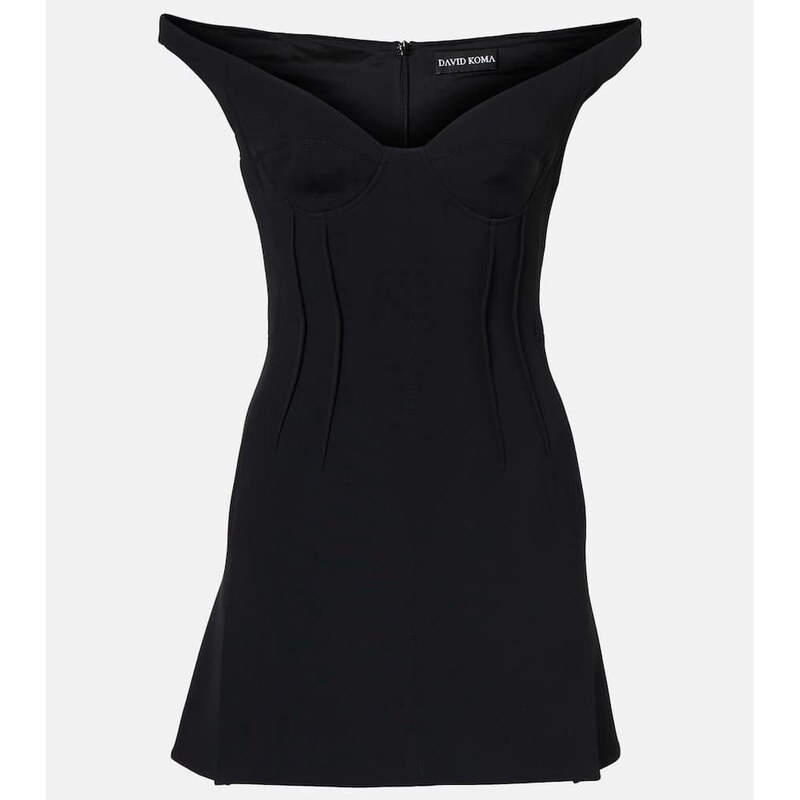 David Koma Off-shoulder minidress