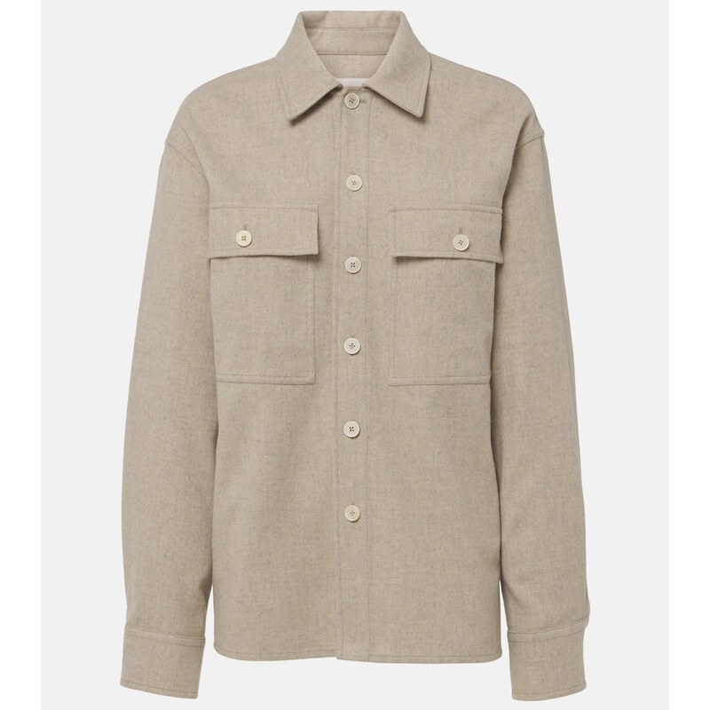 Jil Sander Virgin wool overshirt