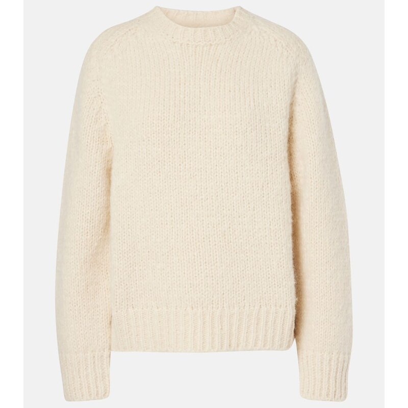 Jil Sander Mohair and wool-blend sweater