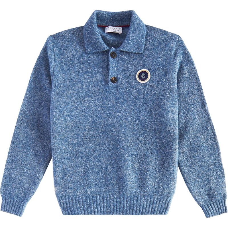 Brunello Cucinelli Kids Polo sweater