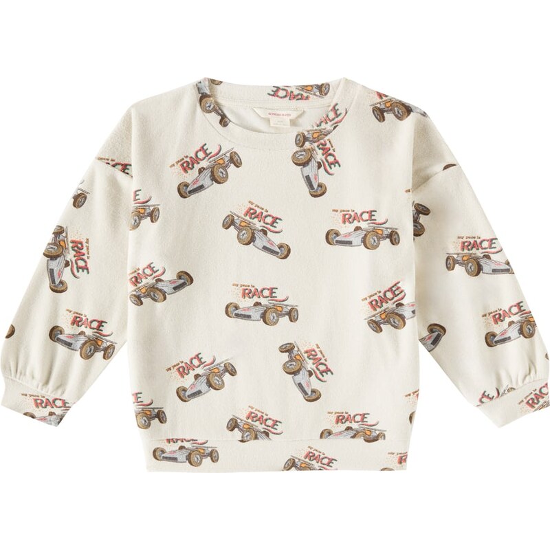 Konges Sløjd Itty printed cotton-blend fleece sweatshirt