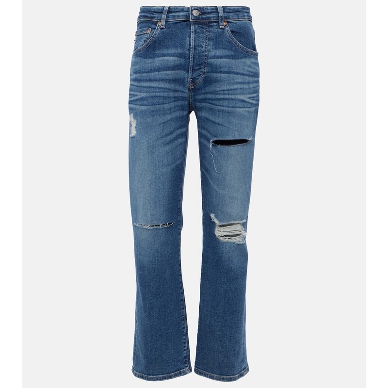 AG Jeans American mid-rise straight jeans