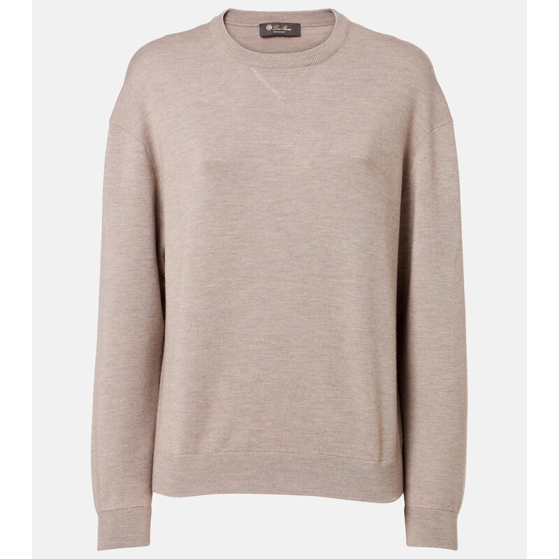Loro Piana Balfour cashmere, wool, and silk sweater