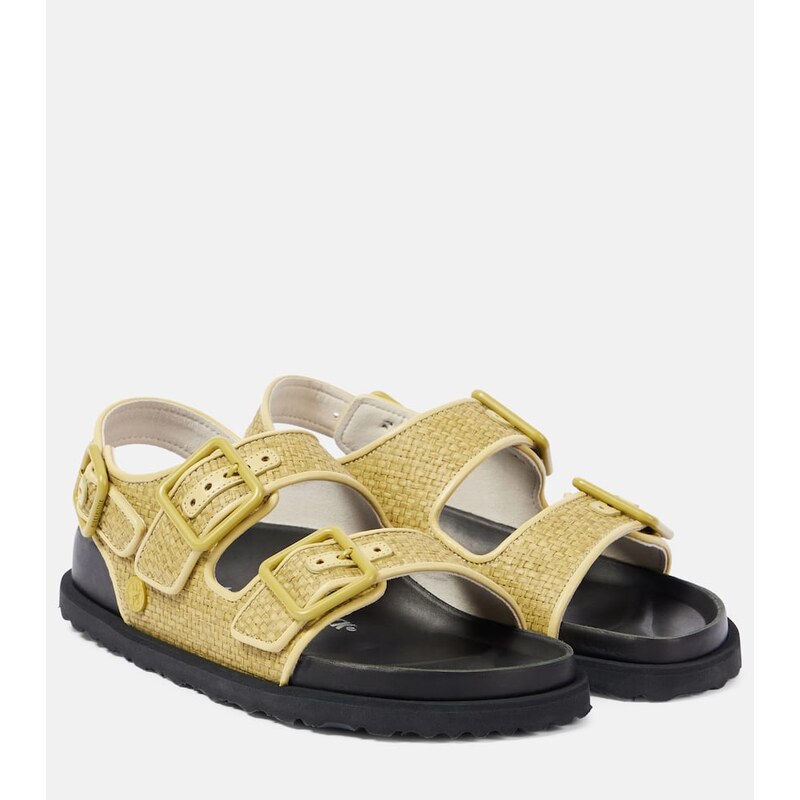 Birkenstock 1774 Milano Luxe raffia sandals