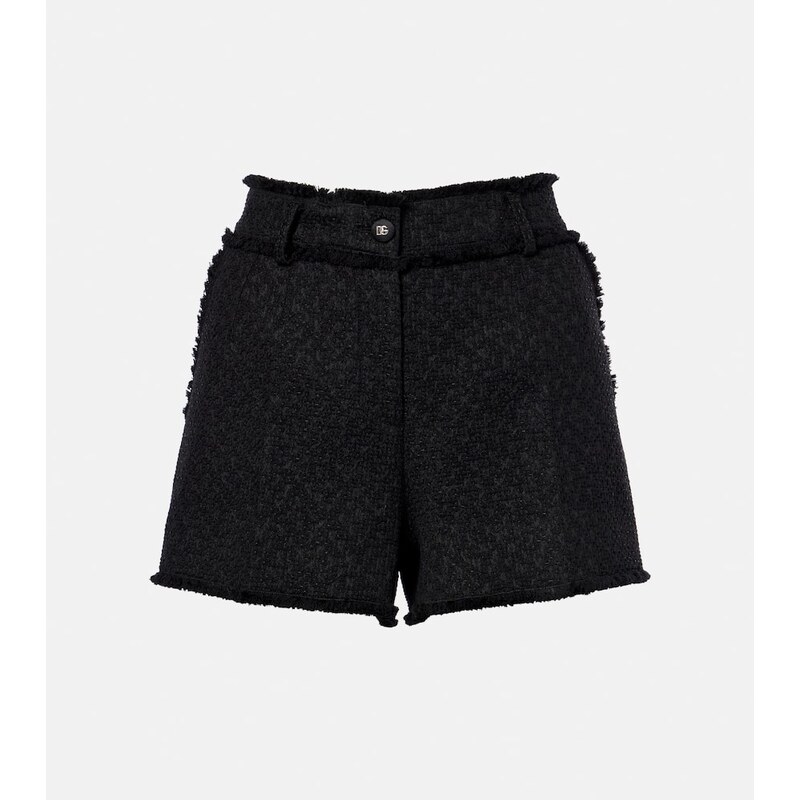 Dolce&Gabbana Wool-blend tweed shorts