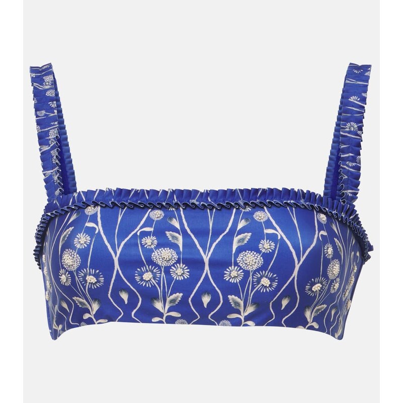 Agua by Agua Bendita Olmo printed bikini top