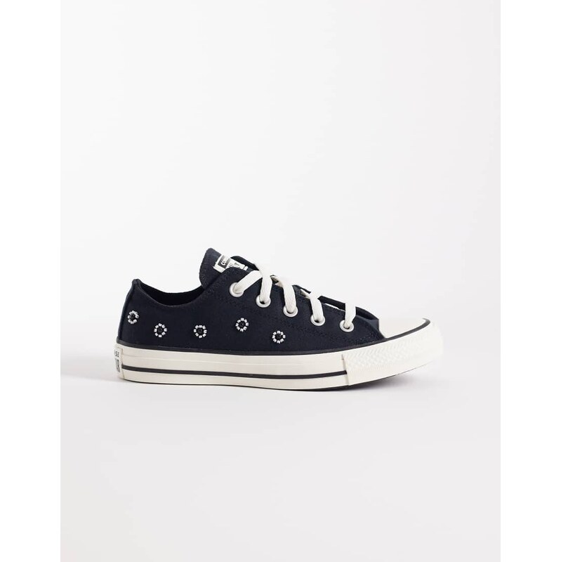 Converse Chuck Taylor All Star Ox trainers with beading detail