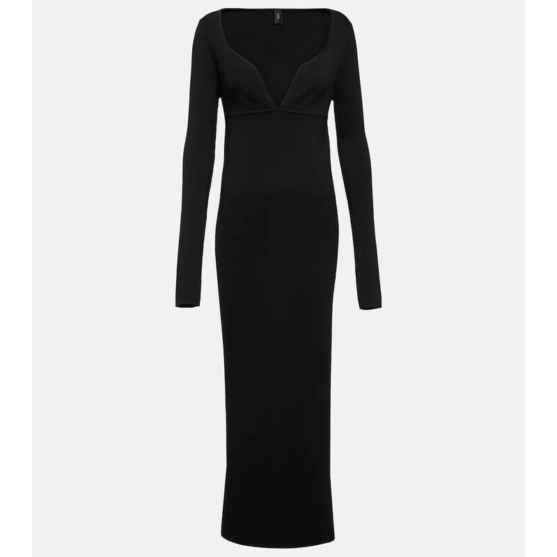 SIR Helena ribbed-knit maxi dress