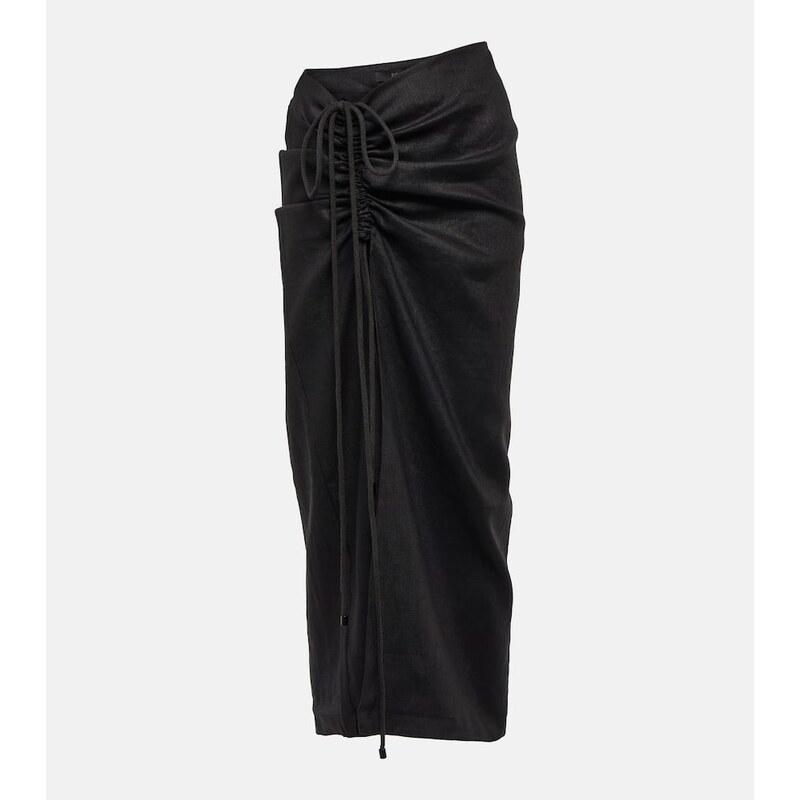 SIR Josefina linen maxi skirt