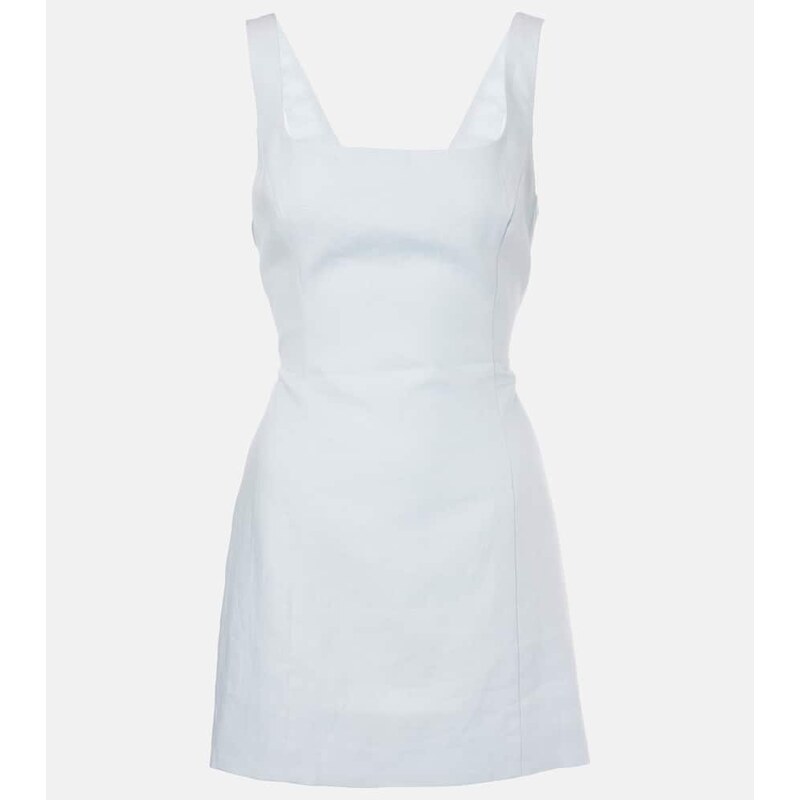 SIR Iris Tie linen minidress