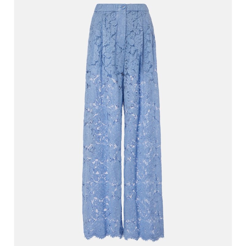 Dolce&Gabbana Lace wide-leg pants