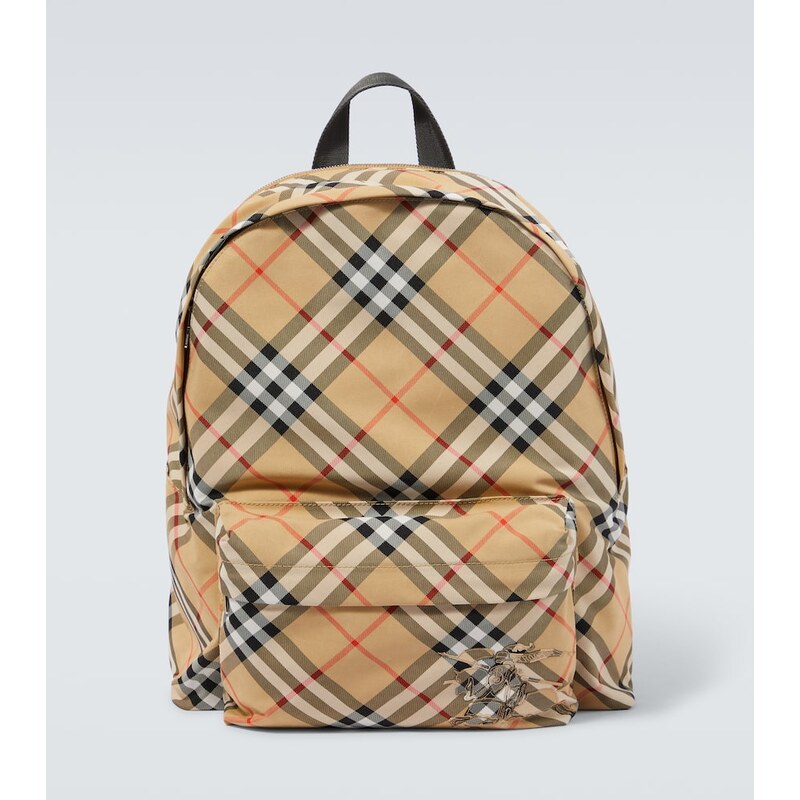 Burberry Burberry Check batoh v barvě Sand