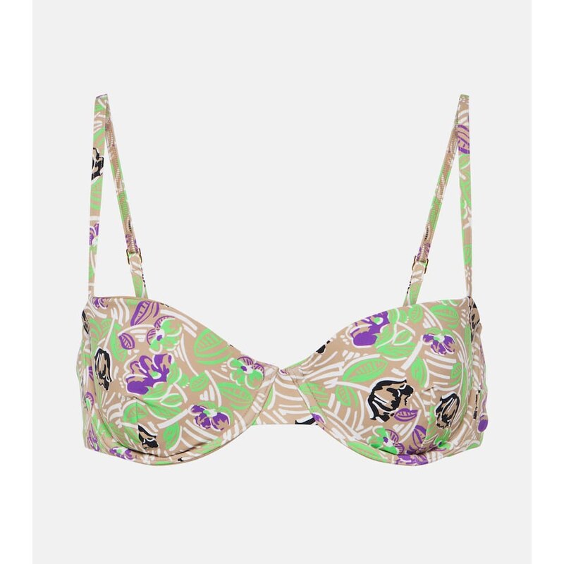 Tory Burch Floral bikini top