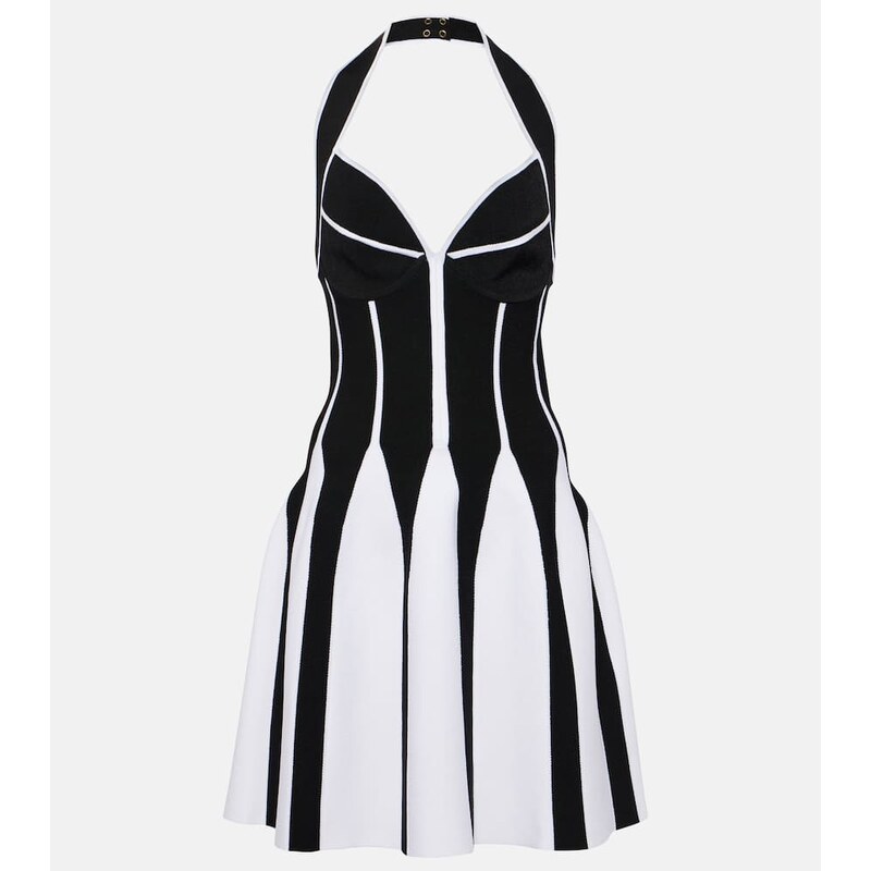 Balmain Halterneck minidress