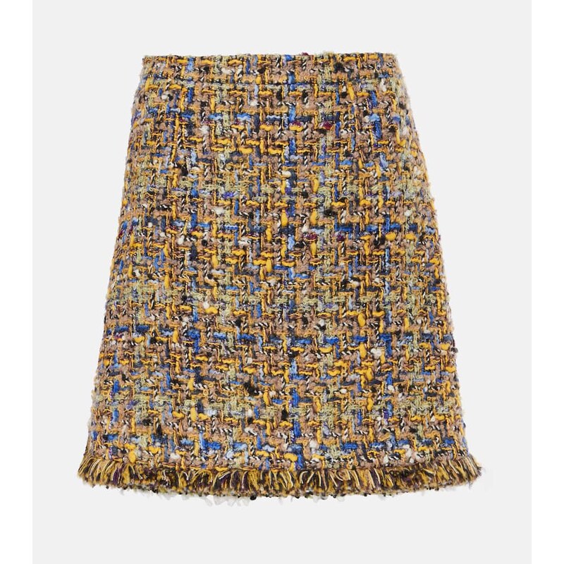 Etro Tweed miniskirt