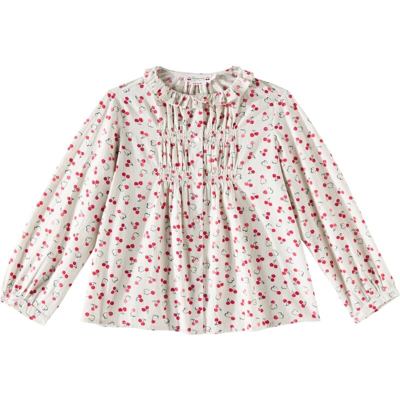 Bonpoint Gentille printed cotton blouse