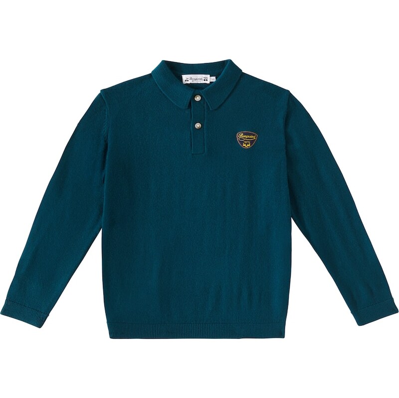 Bonpoint Darius wool polo sweater