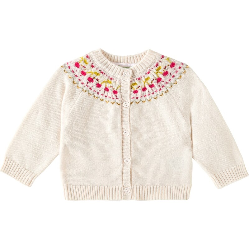Bonpoint Baby Tatiana intarsia wool cardigan