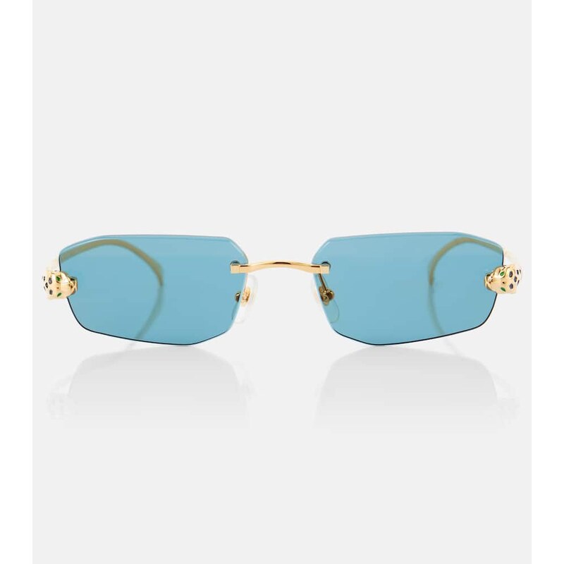 Cartier Eyewear Collection PanthÃ¨re de Cartier rectangular
