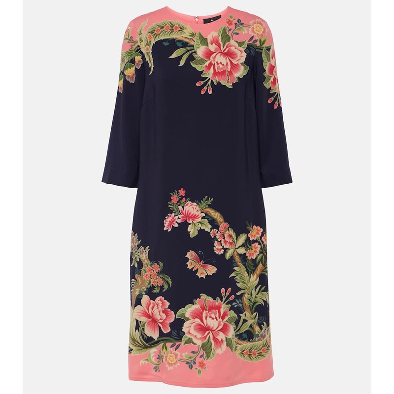 Etro Floral shift dress