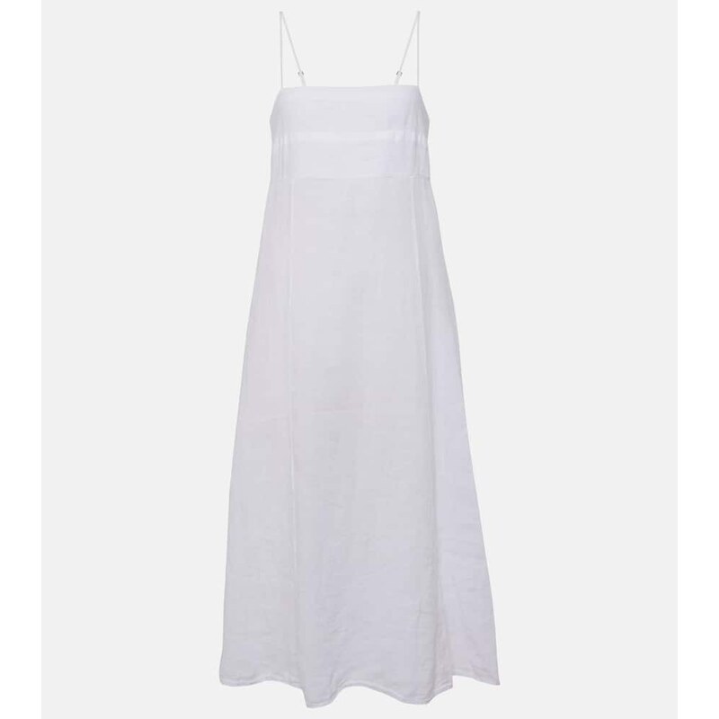 Velvet Stephie linen midi dress