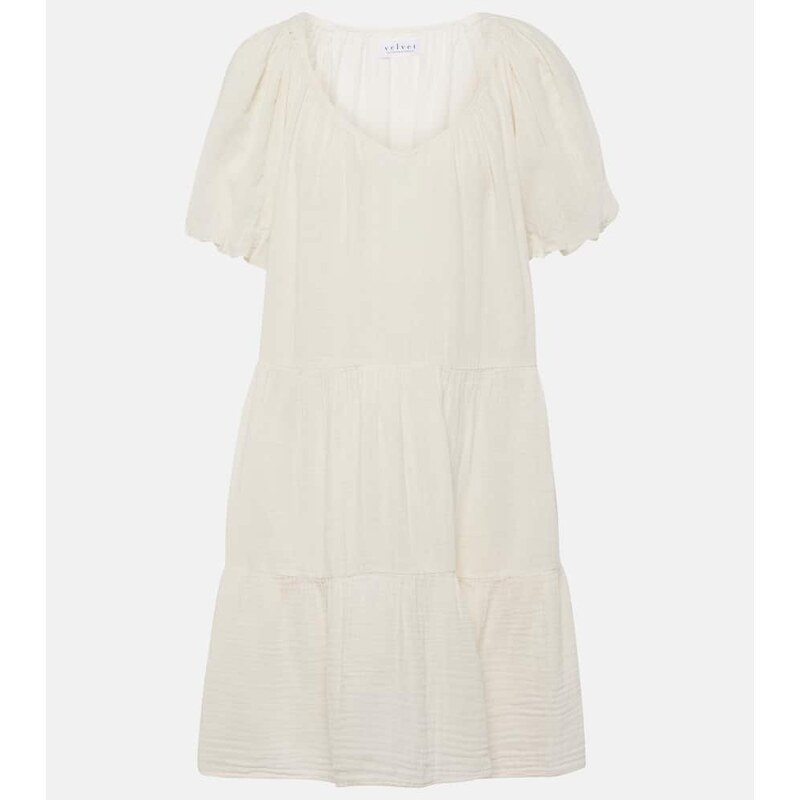 Velvet Helena cotton minidress