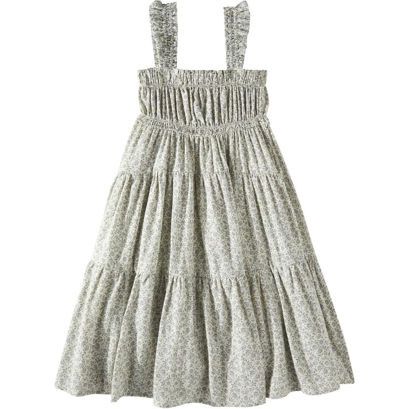 Rylee + Cru Josie shirred cotton dress
