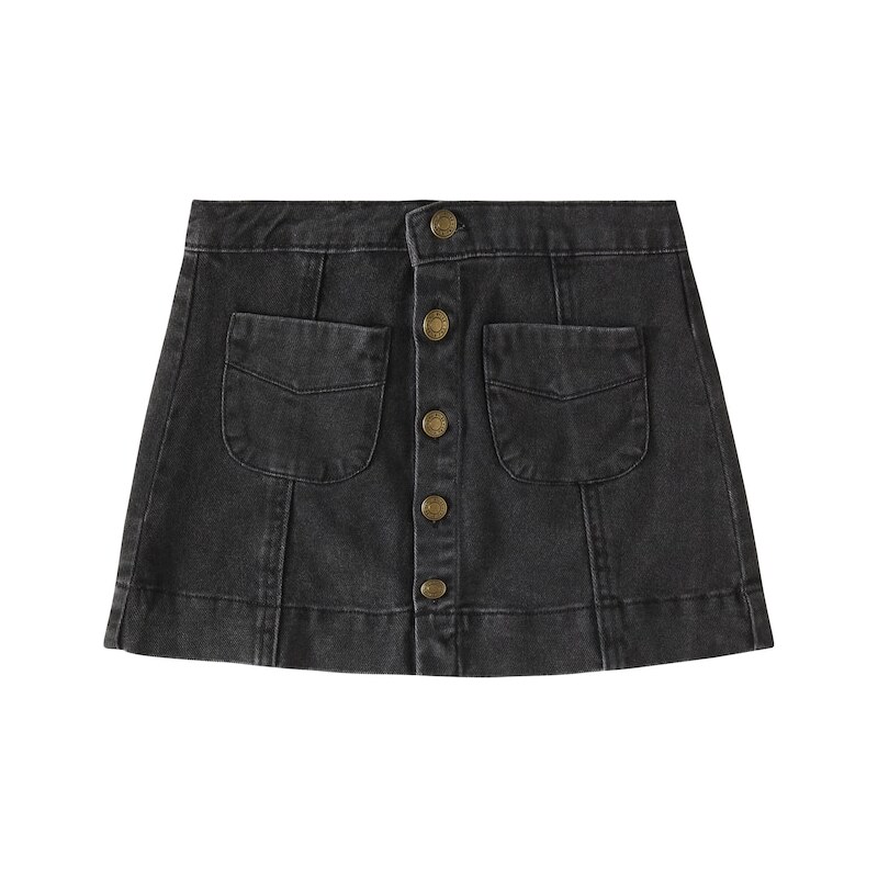 Rylee + Cru Denver denim miniskirt