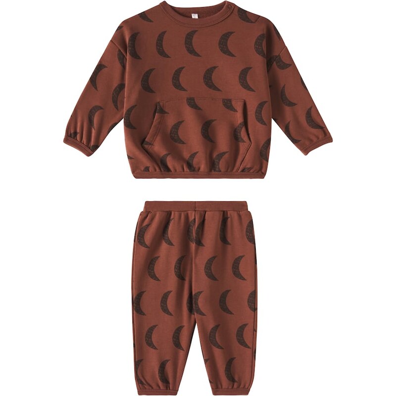 Rylee + Cru Moons sweatshirt and sweatpants set