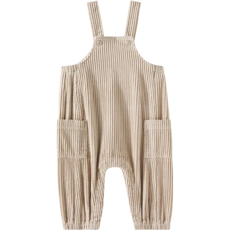 Rylee + Cru Baby cotton corduroy overalls