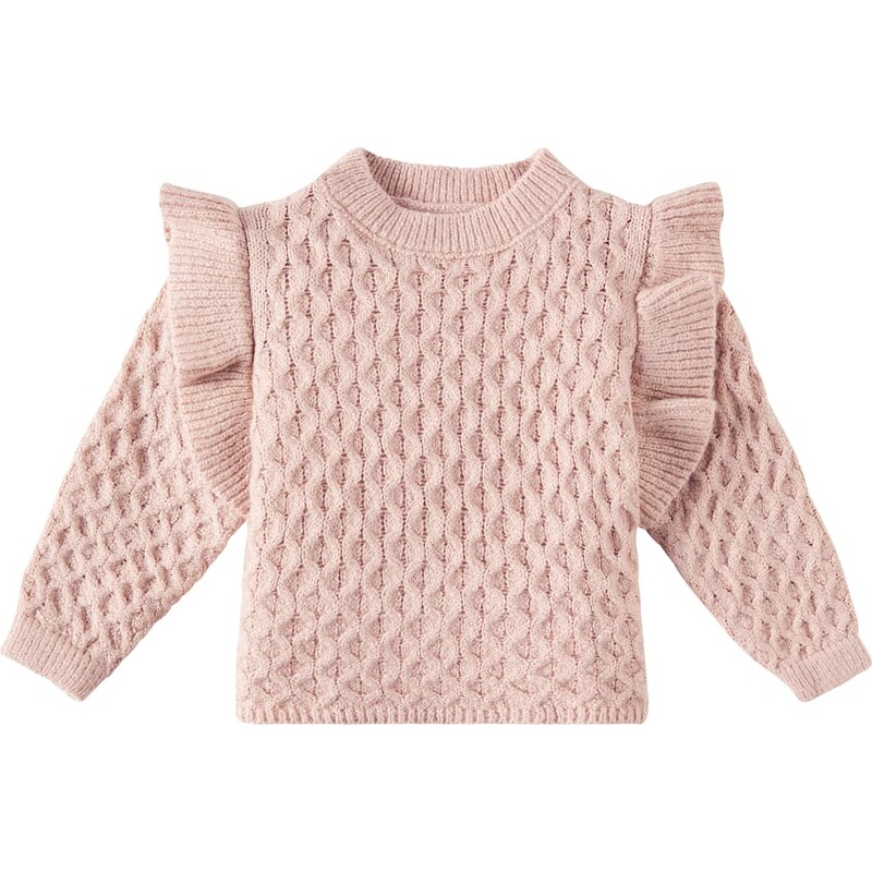 Rylee + Cru Baby La Reina ruffled sweater