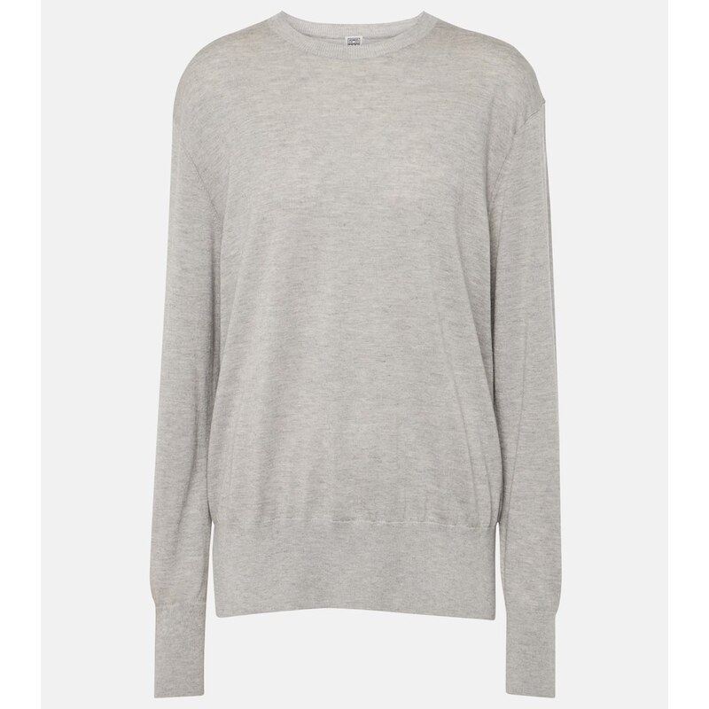 Toteme Silk and cashmere-blend sweater