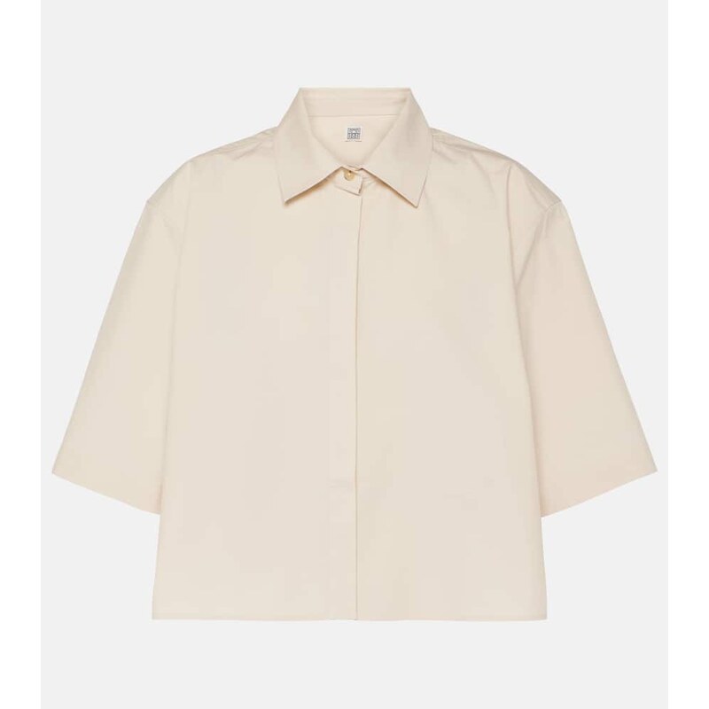 Toteme Jacquard striped cotton shirt