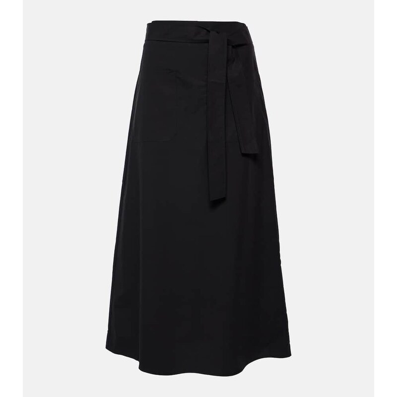 Toteme Cotton midi skirt