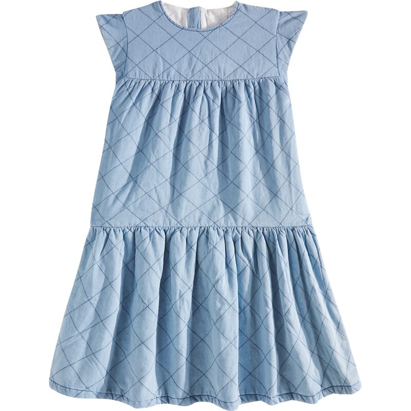 Cera Una Volta Ambra tiered denim dress