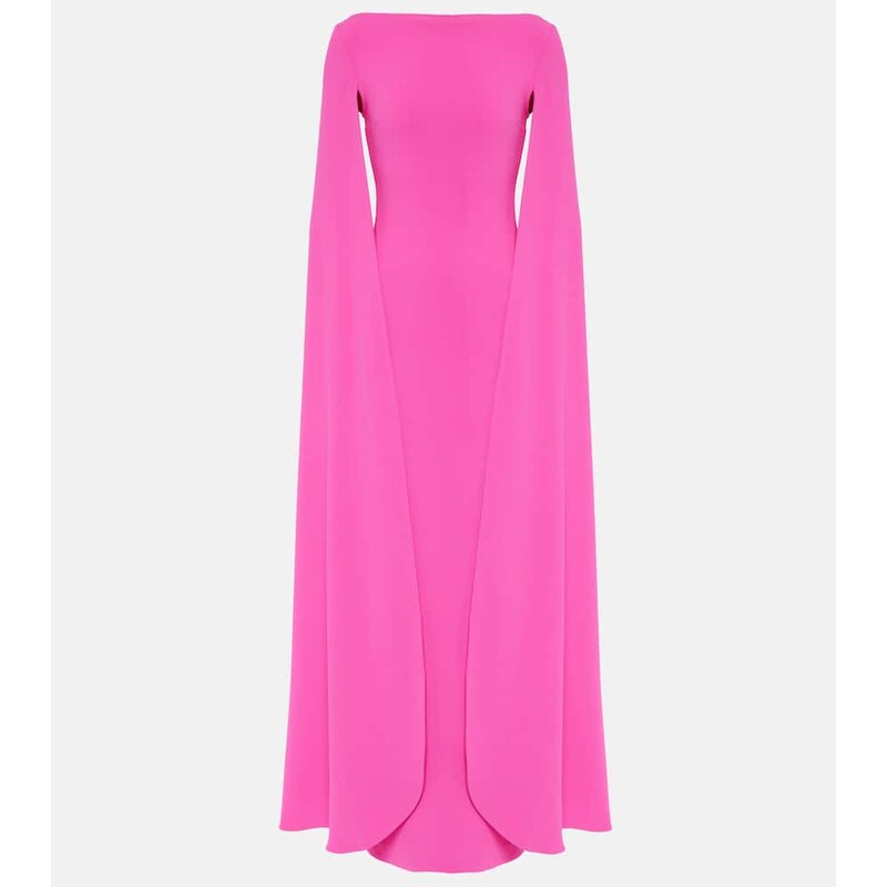 Solace London Sadie crÃªpe gown