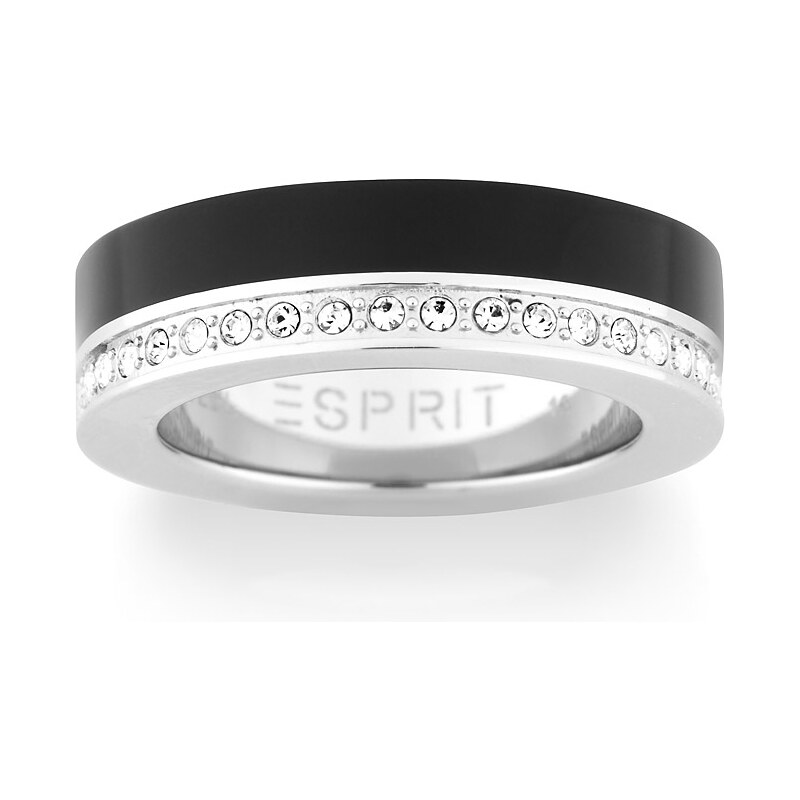 Esprit steel/zirconia ring