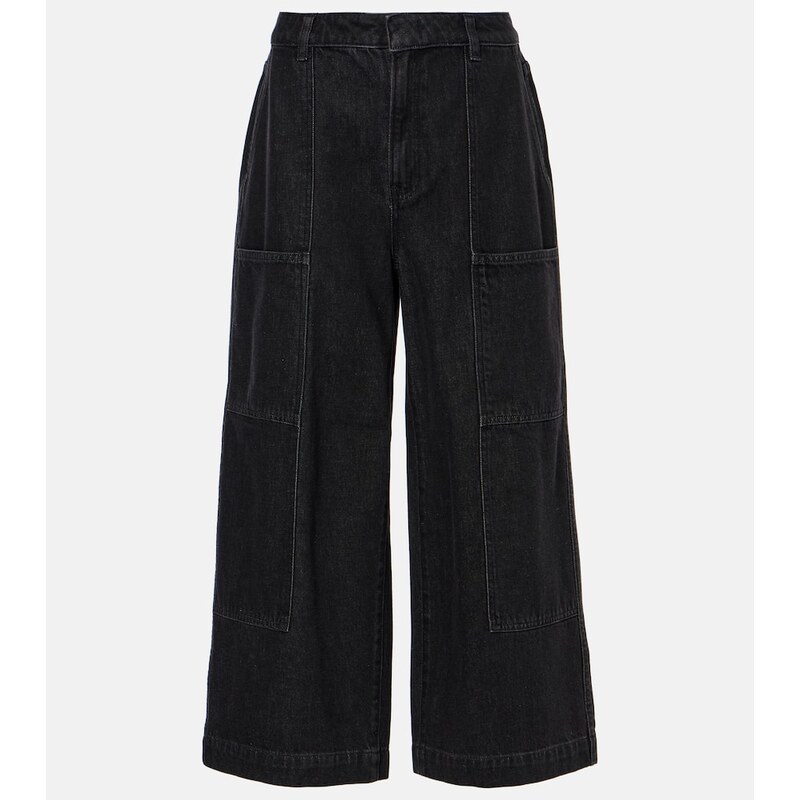 Vince Cropped wide-leg jeans