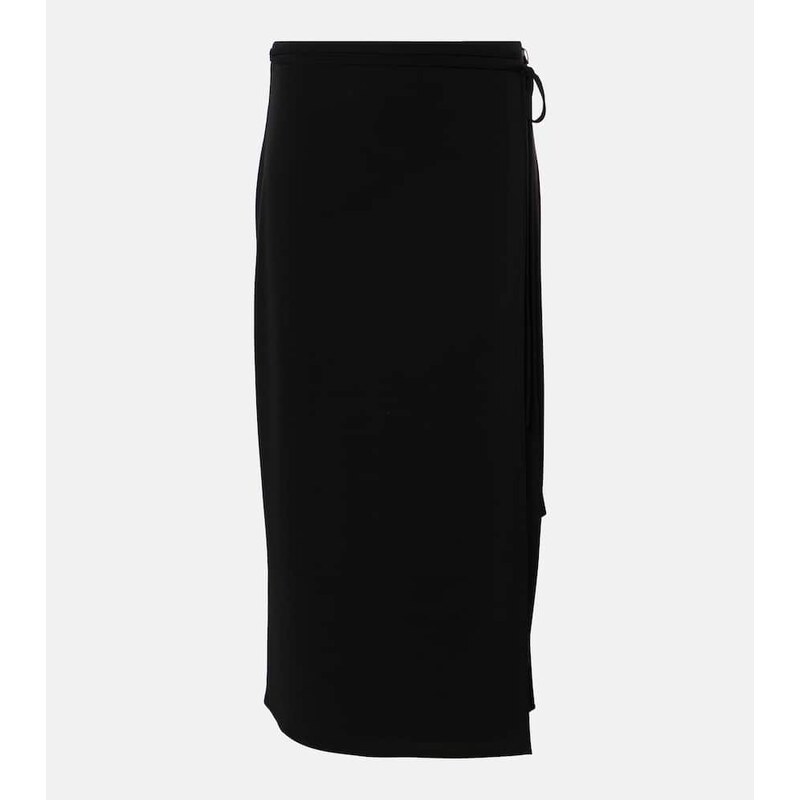 Vince Jersey wrap skirt