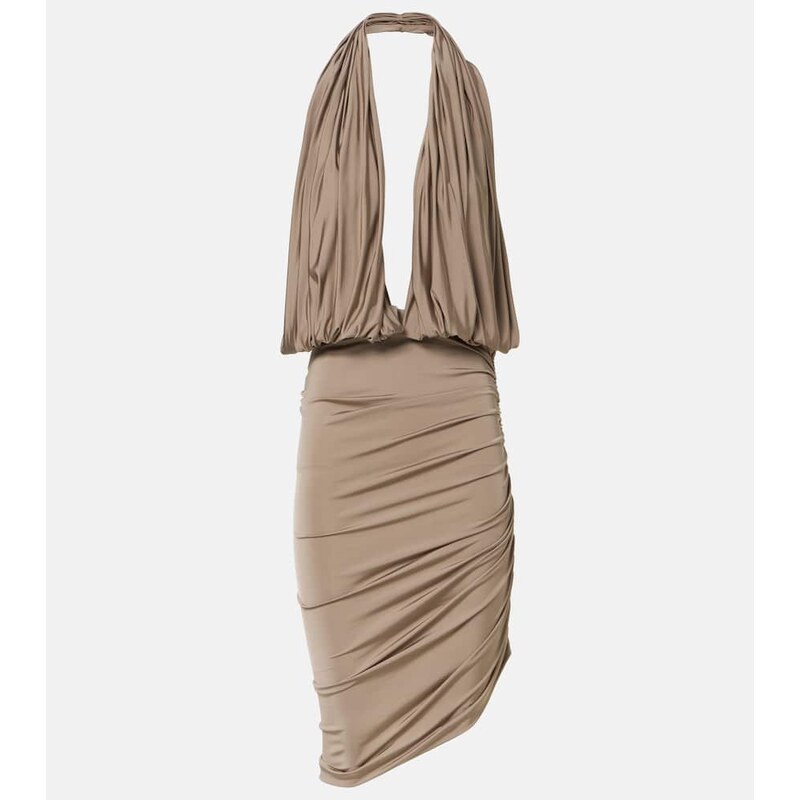 Magda Butrym Open-back jersey midi dress